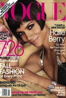 Halle Berry Looks Vampy in Vogue